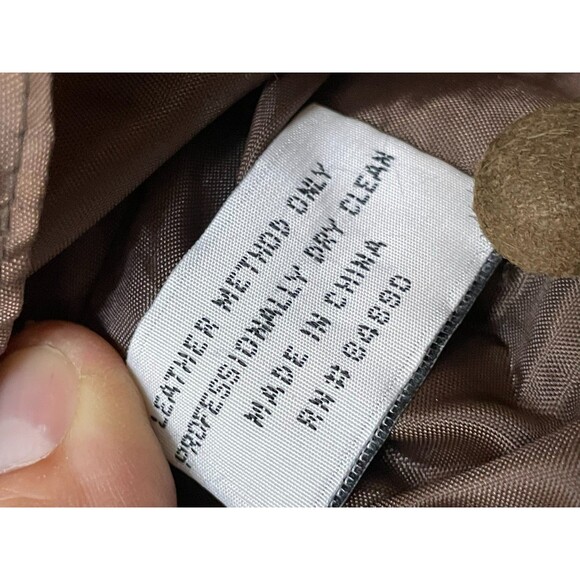 Haband Women's M Brown Vest Leather Biker Western Cowgirl Comfort Hippie Vintage - Picture 9 of 9